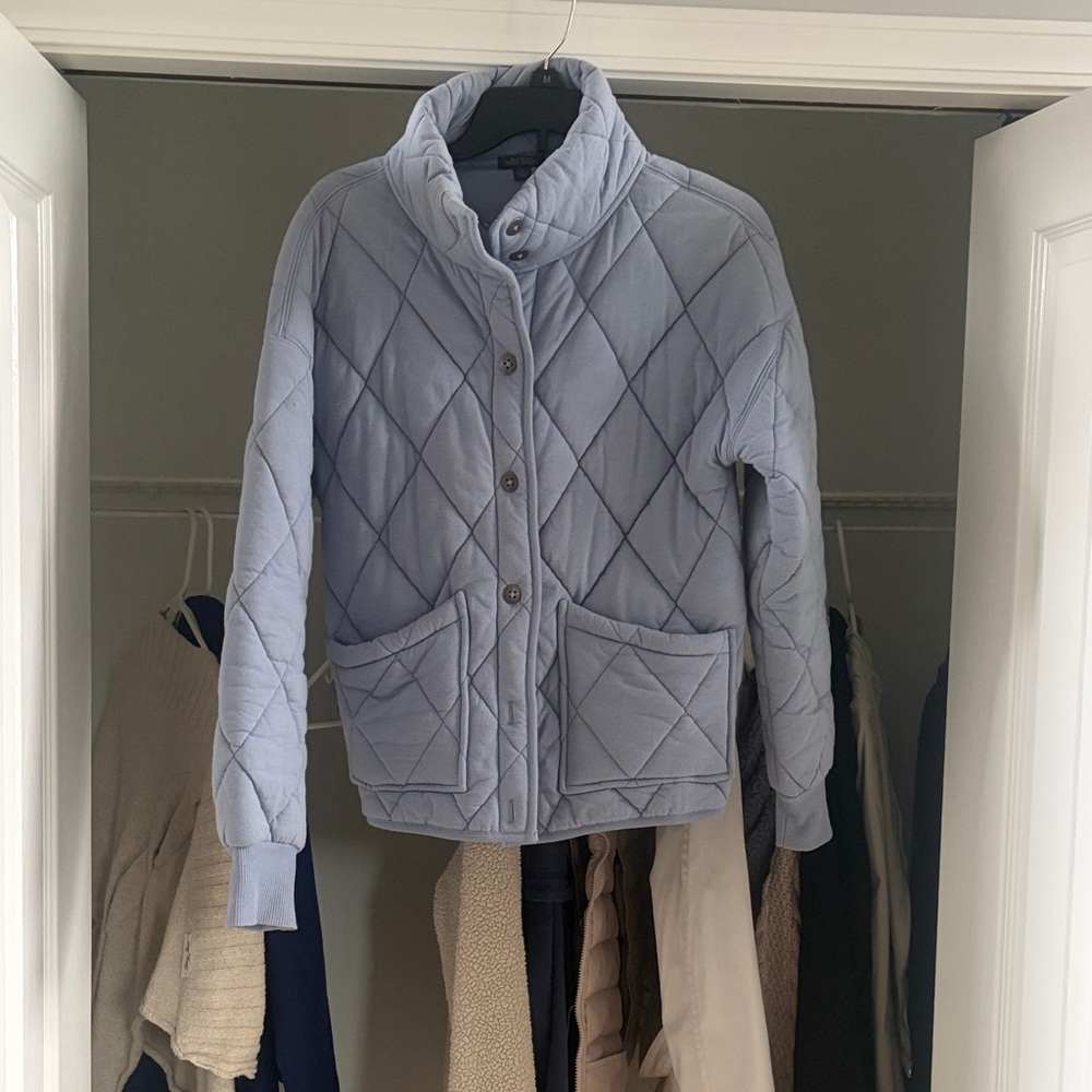 Quilted Blue Women's Jacket